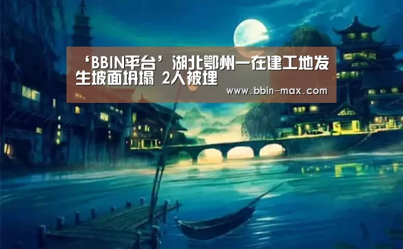 ‘BBIN平台’湖北鄂州一在建工地发生坡面坍塌 2人被埋(图3) BBIN平台